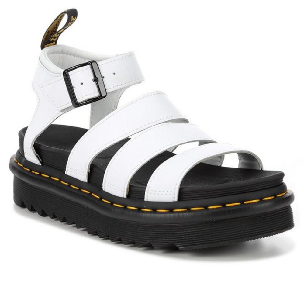 Women's Dr. Martens Blaire Platform Sandals - White Hydro- Size 7